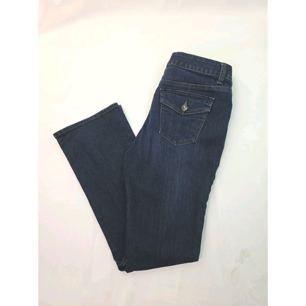 Sonoma Mid Rise Boot Cut Stretch Blue Jeans Womens Size 6S